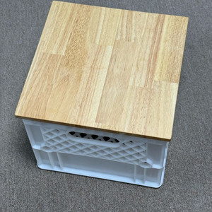 우유상자 우유박스 밀크박스 화이트 흰색 상판 세트