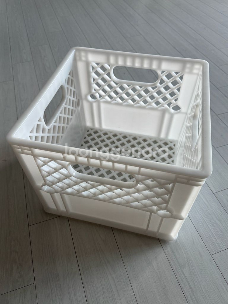 우유상자 우유박스 밀크박스 화이트 흰색 상판 세트--5