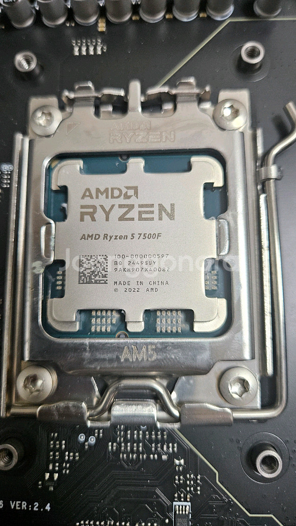 AMD 라이젠 7500F + B650M 박격포--0