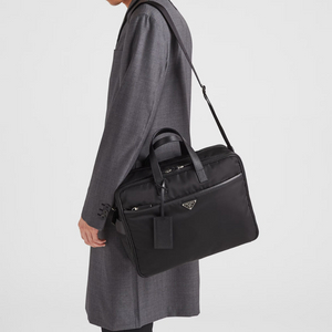 (정품)프라다 리나일론 사피아노 브리프케이스(투지퍼)