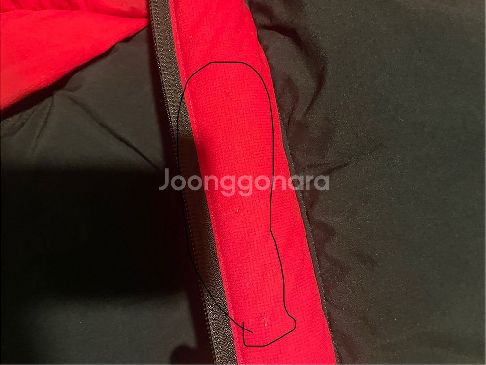 노스페이스 히말라야 패딩 s사이즈--6