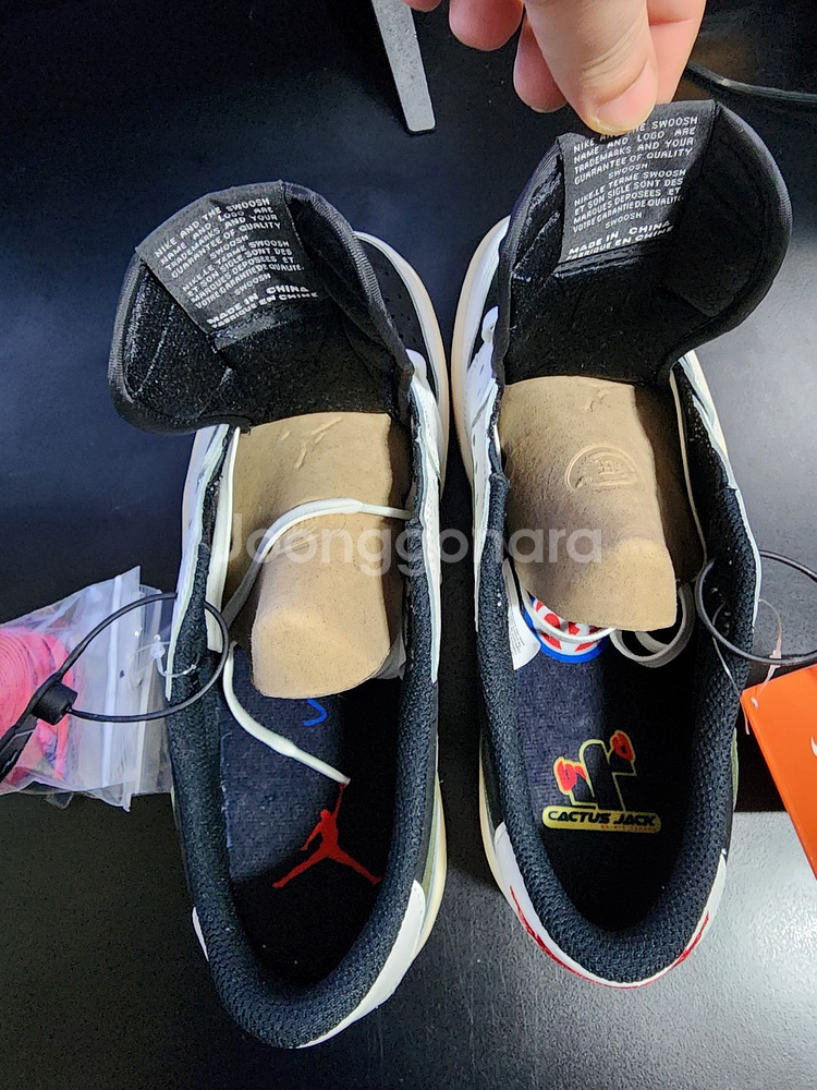 [W260] 조던1 로우 트래비스 스캇 미디움 올리브--8