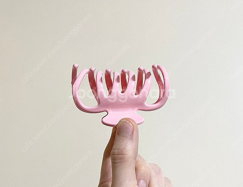 파스텔 헤어핀 집게핀 - 연보라 핑크 하늘--4