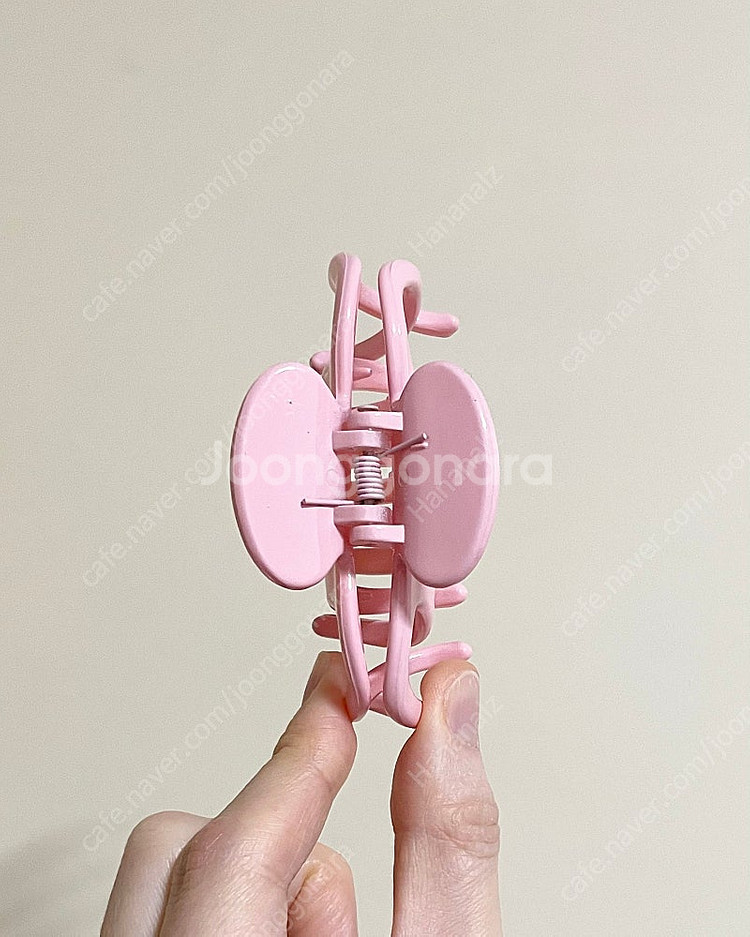 파스텔 헤어핀 집게핀 - 연보라 핑크 하늘--5