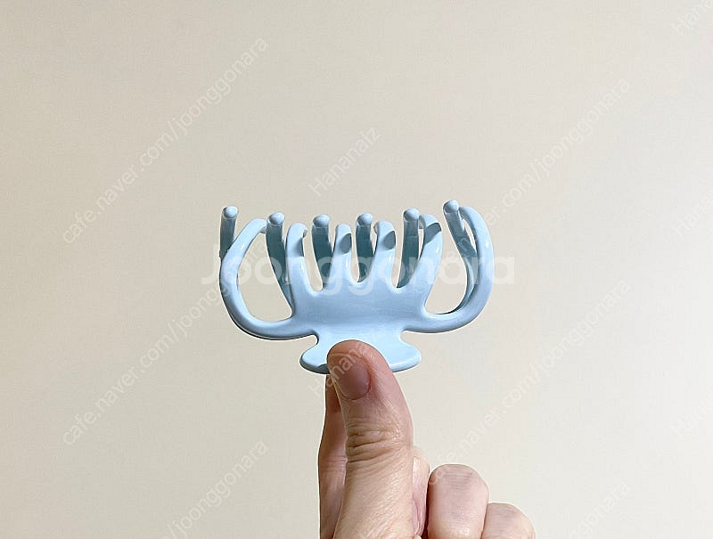파스텔 헤어핀 집게핀 - 연보라 핑크 하늘--7