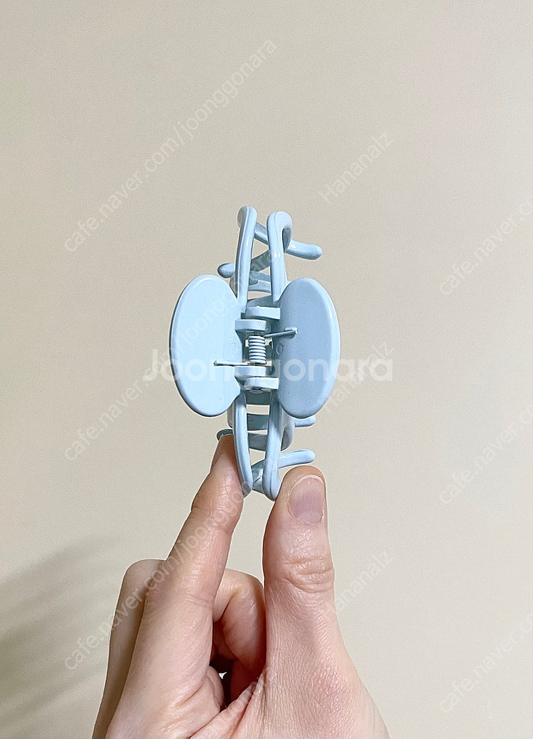 파스텔 헤어핀 집게핀 - 연보라 핑크 하늘--8