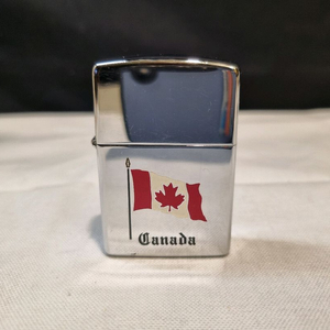 지포 캐나다 국기 디자인 오일 라이터