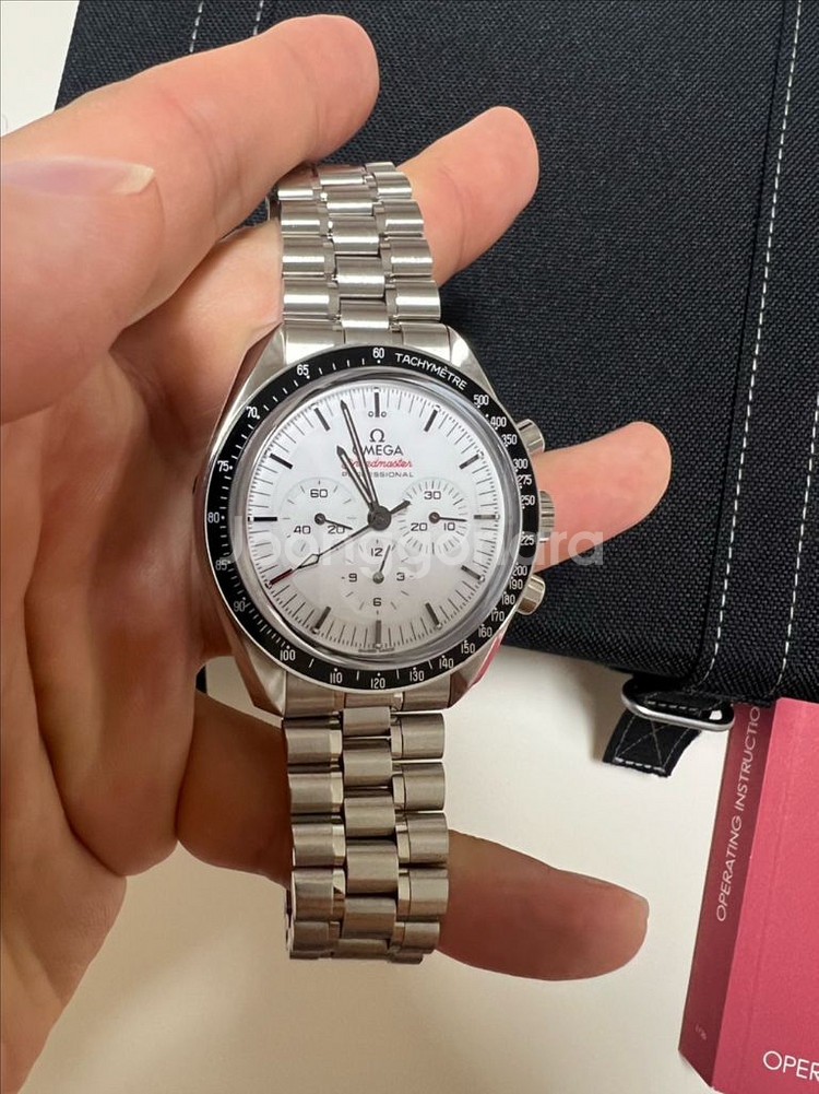 오메가 스피드마스터 문워치 흰판--0
