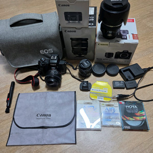A급 캐논 m50 mark2 렌즈 포함 일괄 판매합니다