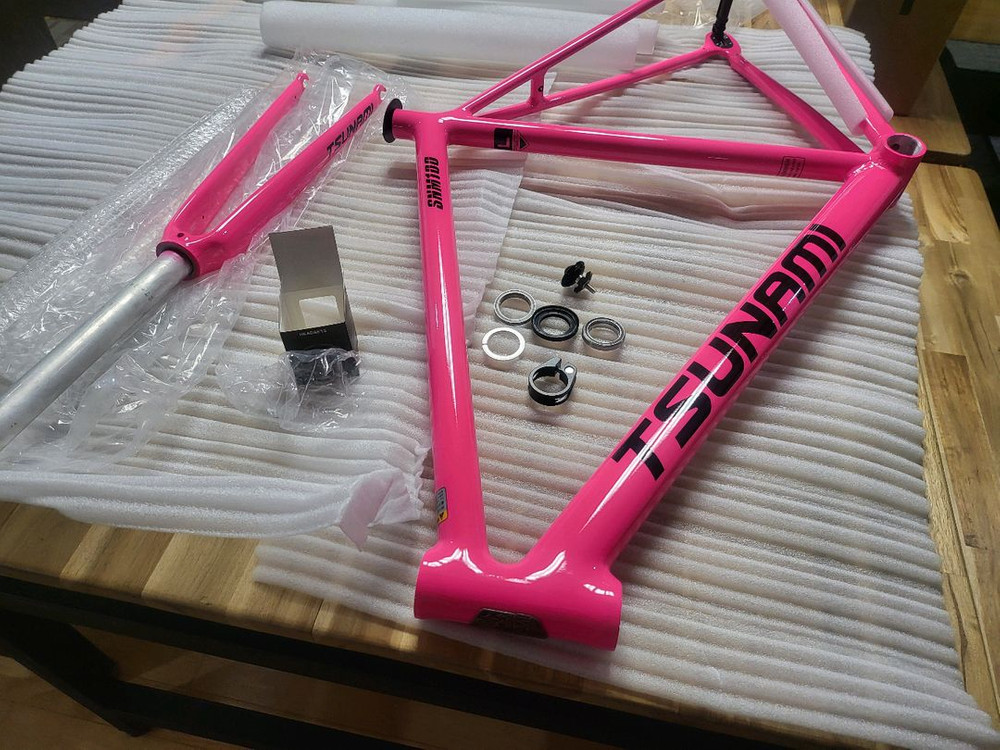 쓰나미 픽시 프레임 (새제품, 핫핑크)--1