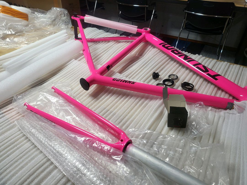 쓰나미 픽시 프레임 (새제품, 핫핑크)--4