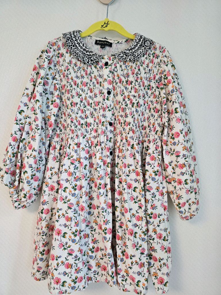 봉주르다이어리 블라우스 원피스 10y--4