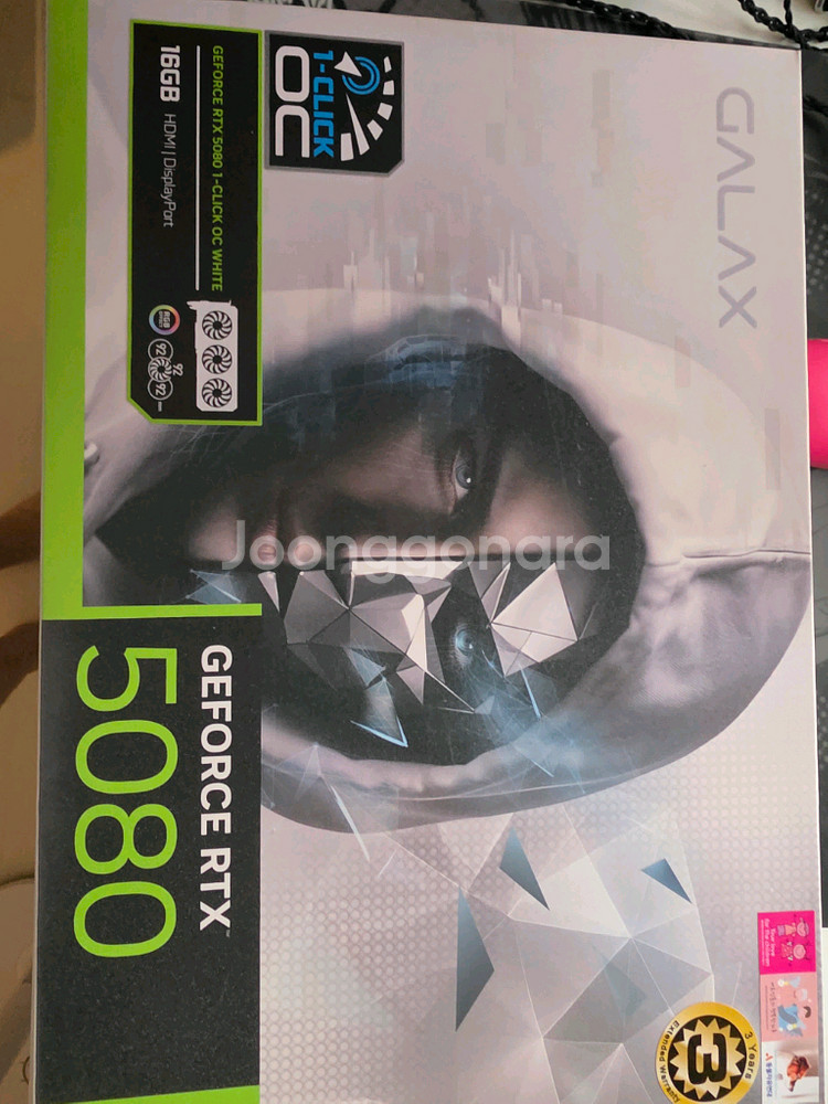 갤럭시 화이트 rtx5080 판매합니다--0