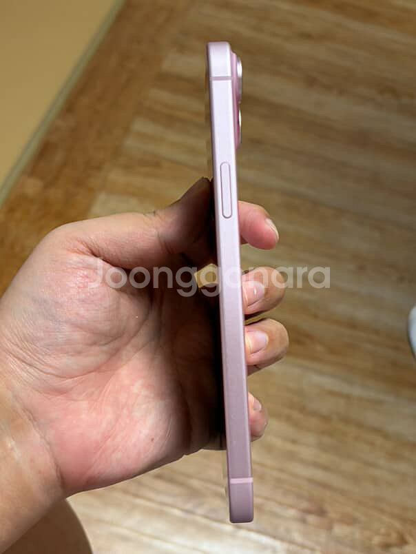 아이폰15플러스 128기가 핑크 팝니다--1