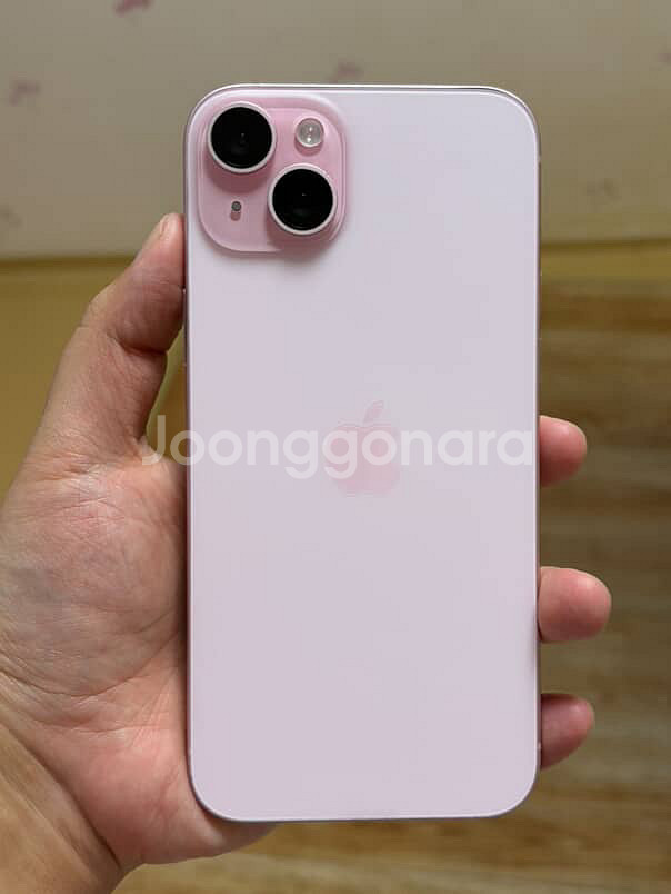 아이폰15플러스 128기가 핑크 팝니다--5