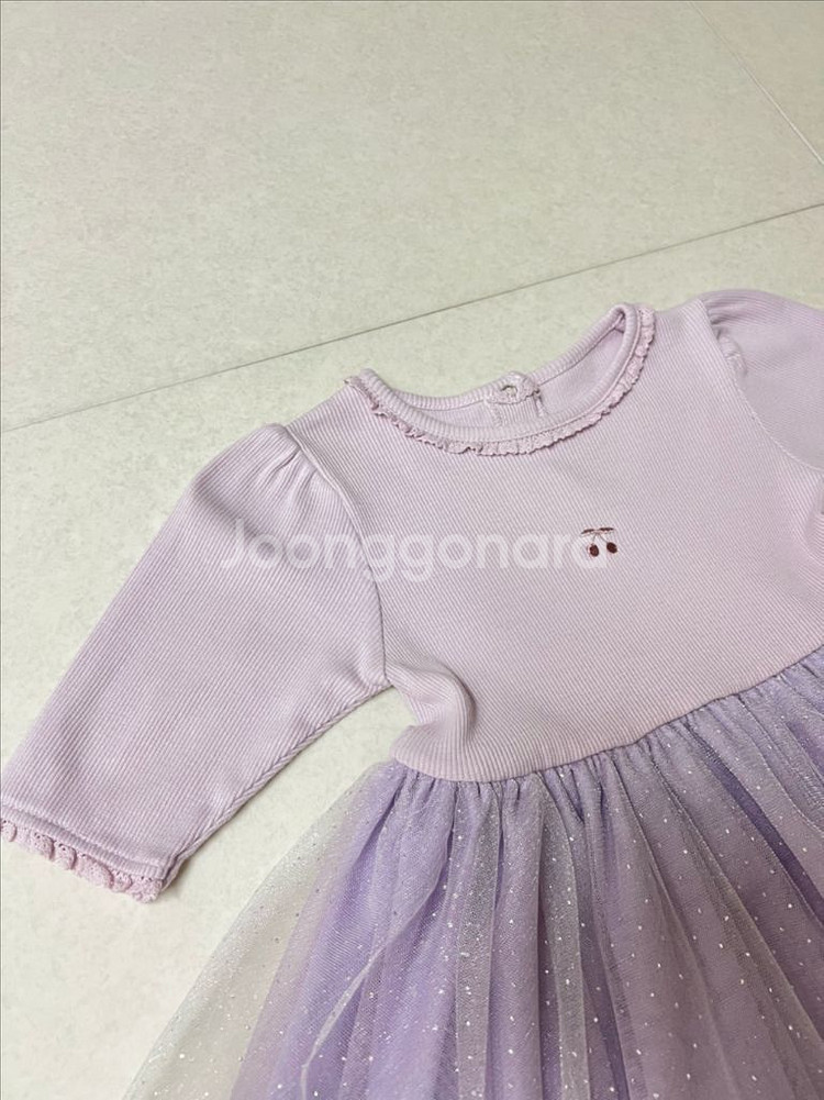 미착용) 밍크뮤 여아 드레스 원피스 110--3