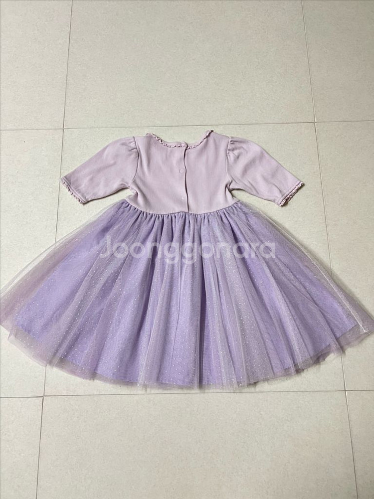 미착용) 밍크뮤 여아 드레스 원피스 110--2