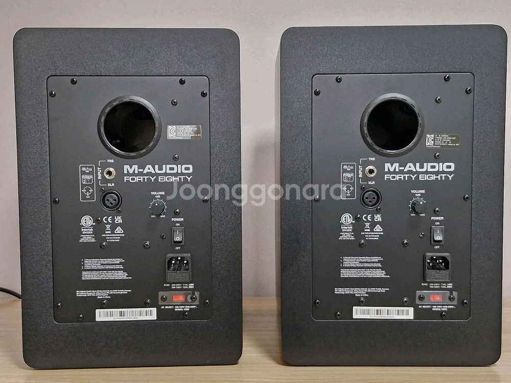 M-Audio 4080 스피커 1쌍 (가격내림)--1