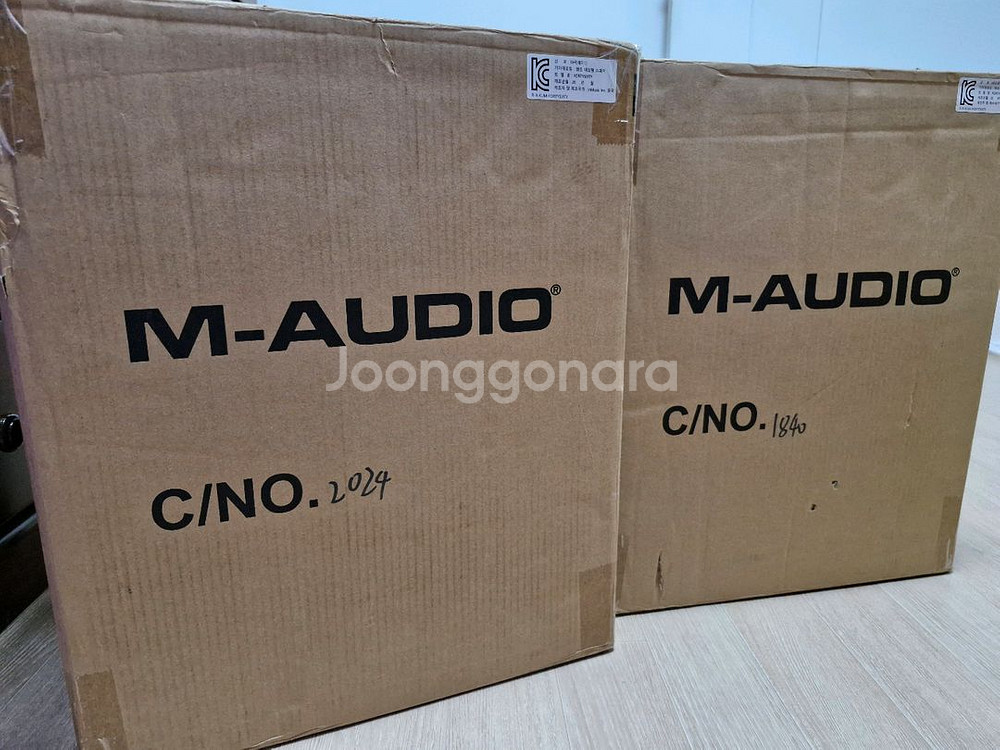 M-Audio 4080 스피커 1쌍 (가격내림)--4