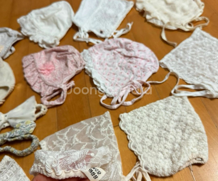 이로운의상실, 해피프린스_아기 보넷 & 헤어밴드 일괄--1