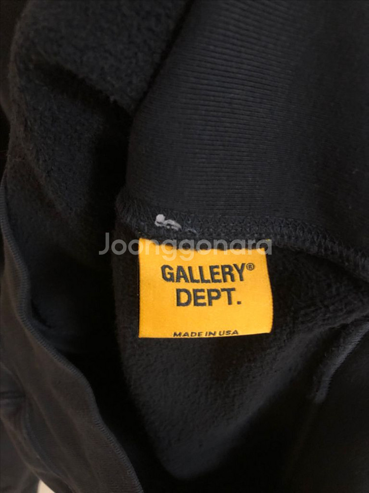 갤러리 디파트먼트 댑 로고 후드티--2