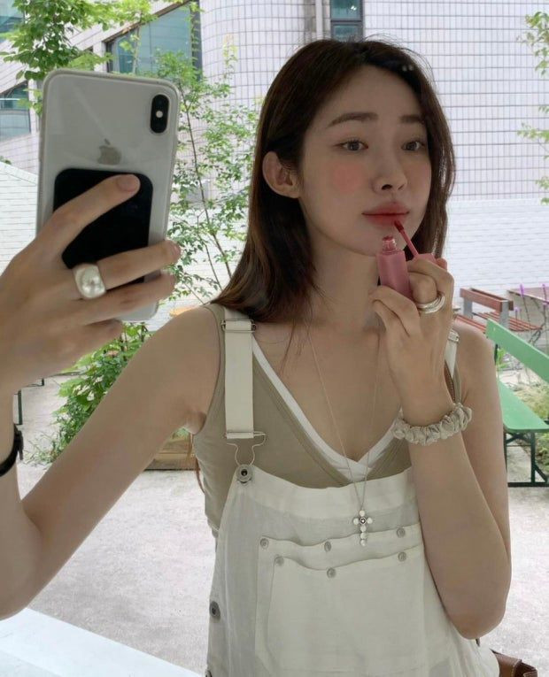 리포스 브이넥 슬리브리스 티셔츠 sleeveless--2