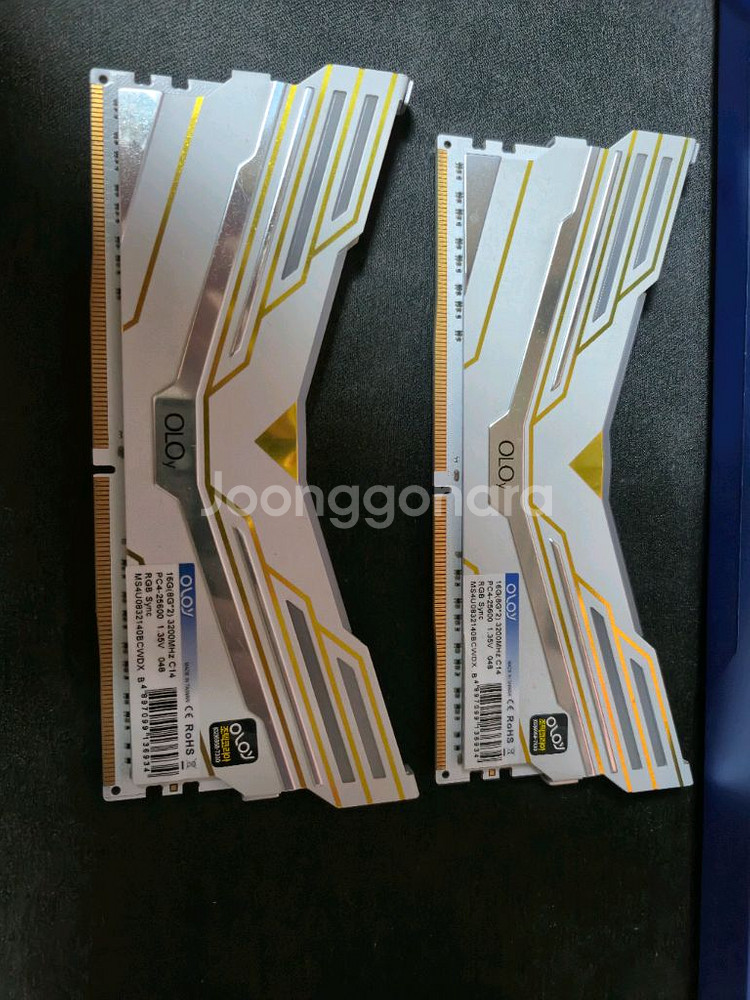 ddr4 삼성 b다이 3200cl14 8x8 (16g)--0