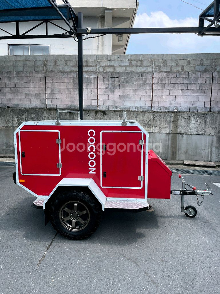 코쿤 ct1 캠핑 낚시 공구함 짐보관 트레일러--0