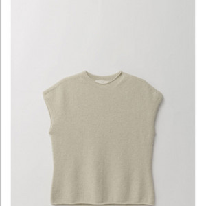 보웬 25FW 신상 홀가먼트 롤링 라쿤 슬리브리스