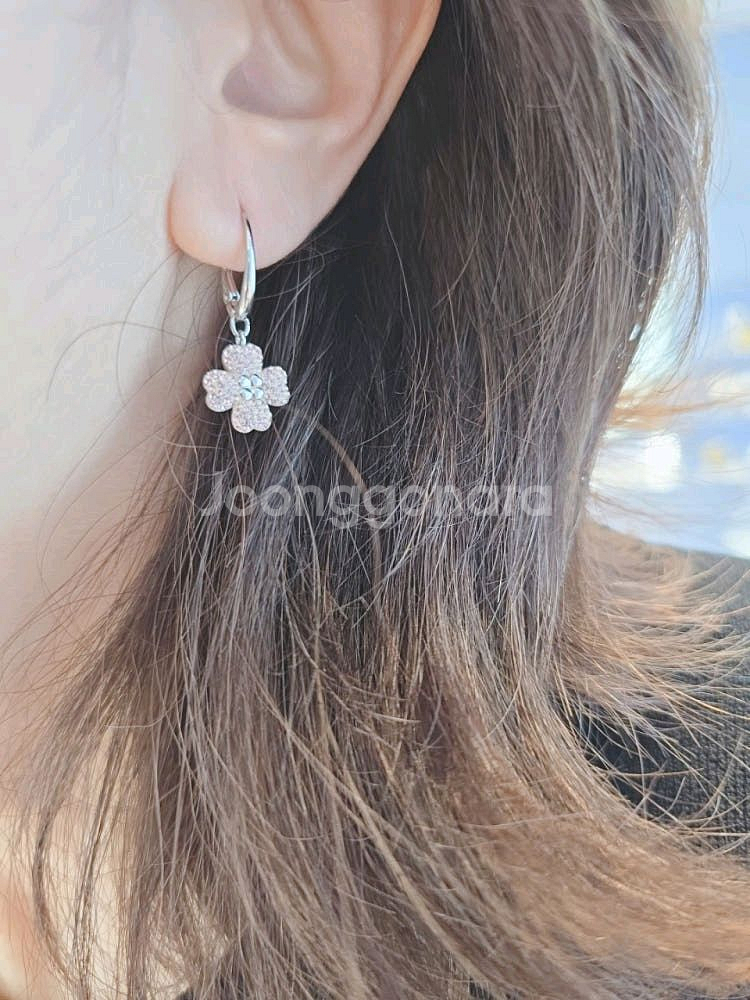 (새상품) 스와로브스키 귀걸이--7