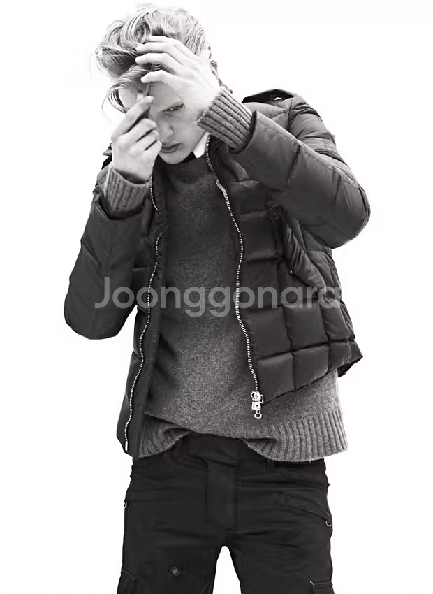 발망 Balmain 10FW 네이비 다운 자켓--0
