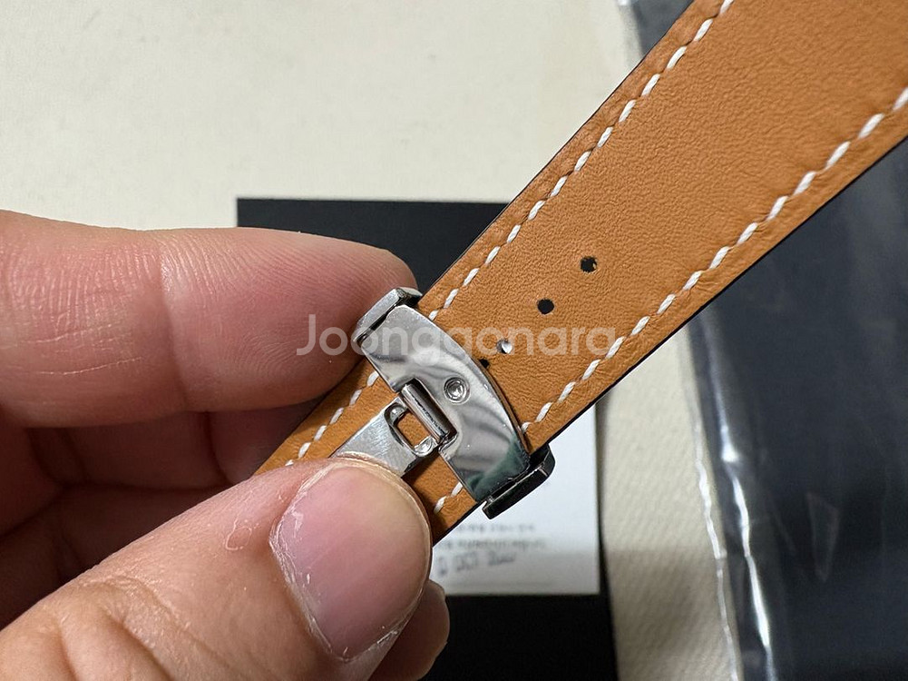 해밀턴 카키필드 메카니컬 전용 맞춤 가죽 밴드--3