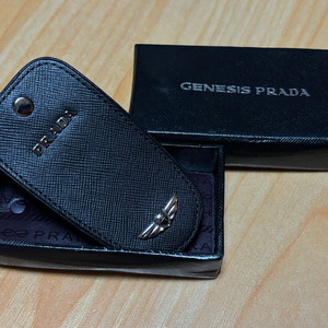 제네시스 프라다 키홀더 키케이스 블랙