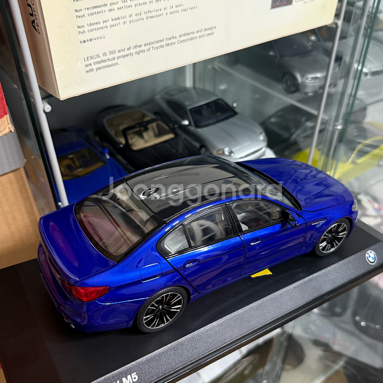 1:18 노레브 bmw f90 m5 블루 다이캐스트--2