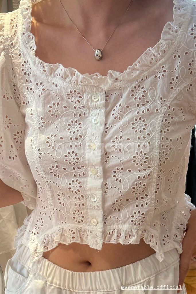 베지터블 마레 블라우스--2
