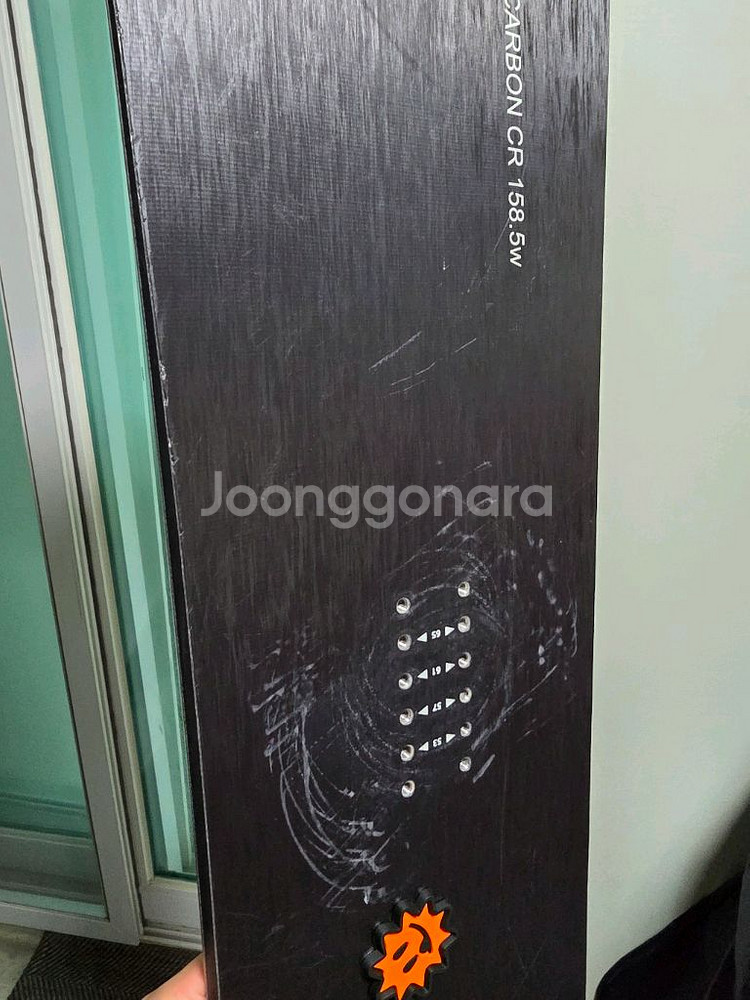 엔씨스노우 해머데크 158.5w 카본 스노우보드--2