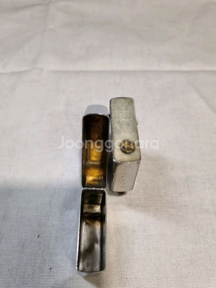 수도 기계화 사단 마크가 새겨진 지포 오일 라이터--8