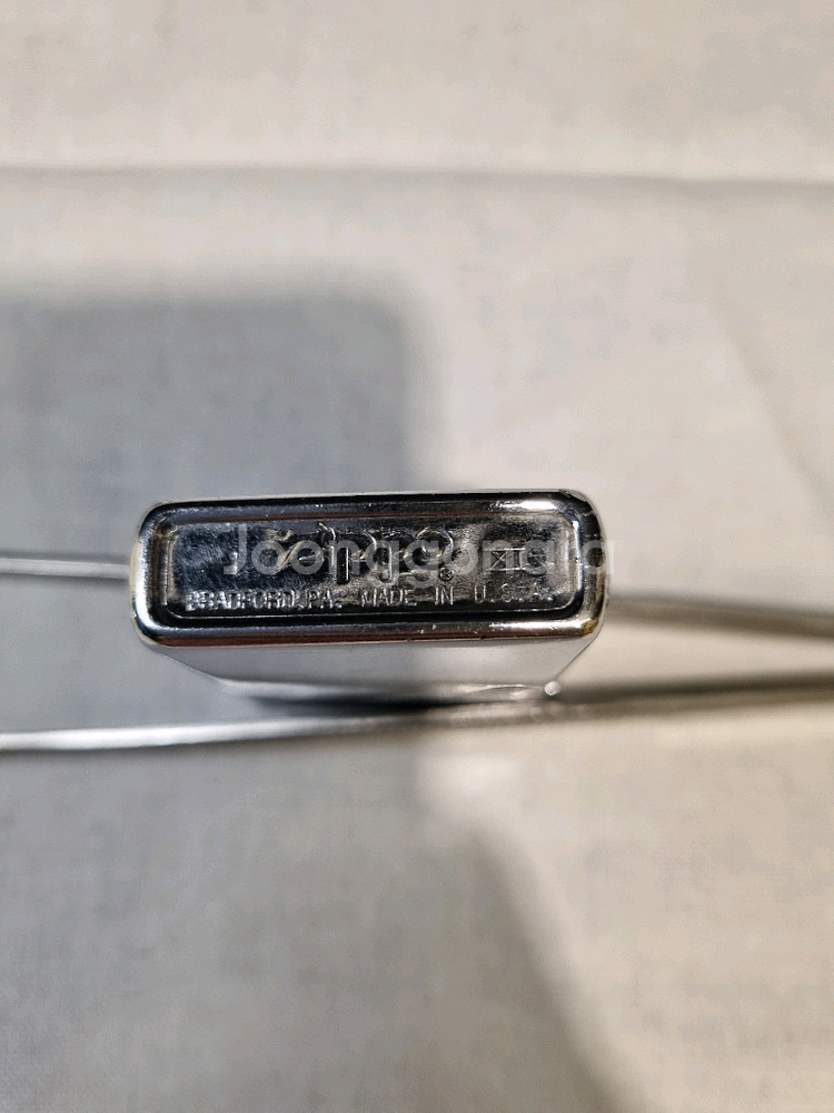 수도 기계화 사단 마크가 새겨진 지포 오일 라이터--5