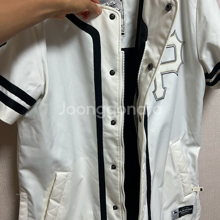 MLB 메이져리그 반팔패딩져지--6