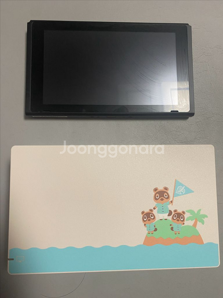 닌텐도 스위치 배터리 개선 동물의숲 에디션 풀박 판매--4