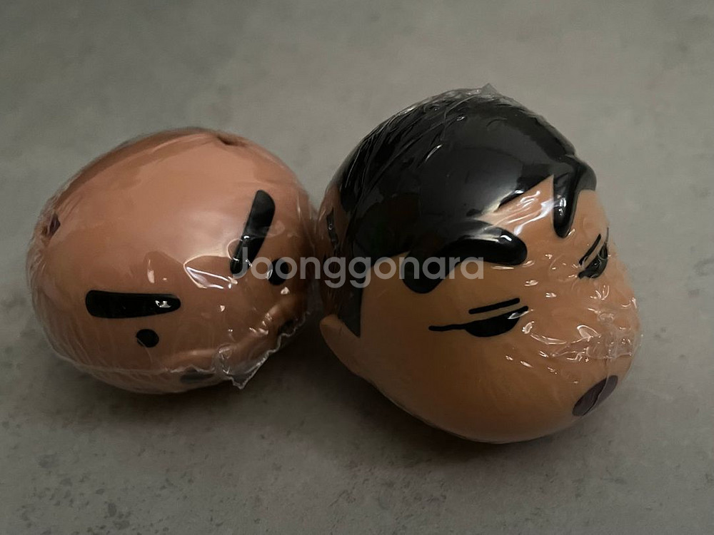 일괄) 짱구+부리부리 카푸캬라 얼굴 가챠 피규어--0