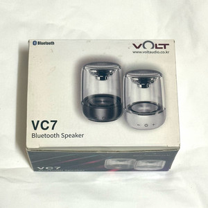 VOLT 볼트 VC7 휴대용 블루투스 스피커 블랙