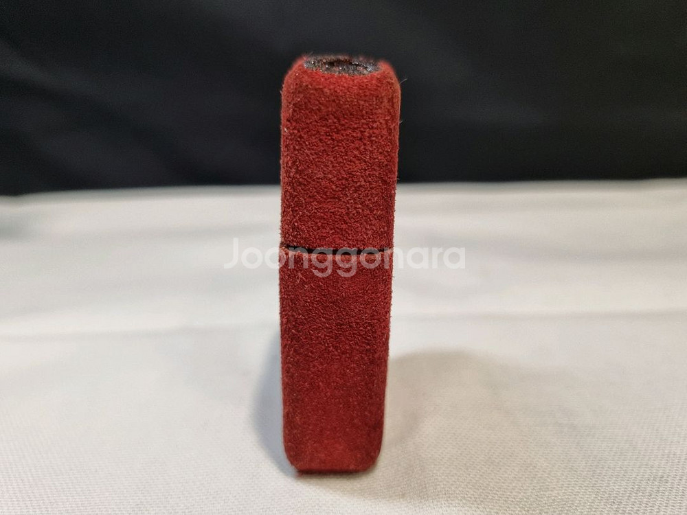 빨간색 세무로 마감한 해병대 오일 라이터--3