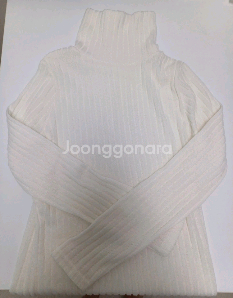 골지 터틀넥 니트 목폴라--0
