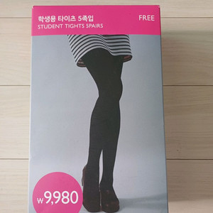 DAIZ 학생용 타이즈 5족입(신제품)