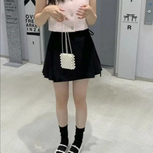 베르니 le tweed vest pink _size M