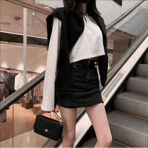 구즈 제작 생지치마바지 새상품 m