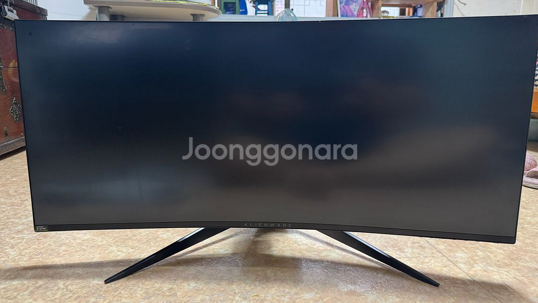 Alienware AW3418DW 커브드 모니터--1