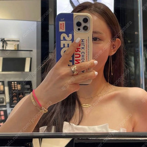 벨르리아 드롭 이어링 로즈골드