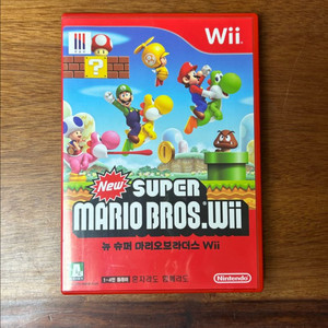 닌텐도 wii 뉴 슈퍼마리오브라더스